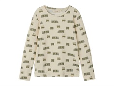 Lil Atelier turtledove togprint top